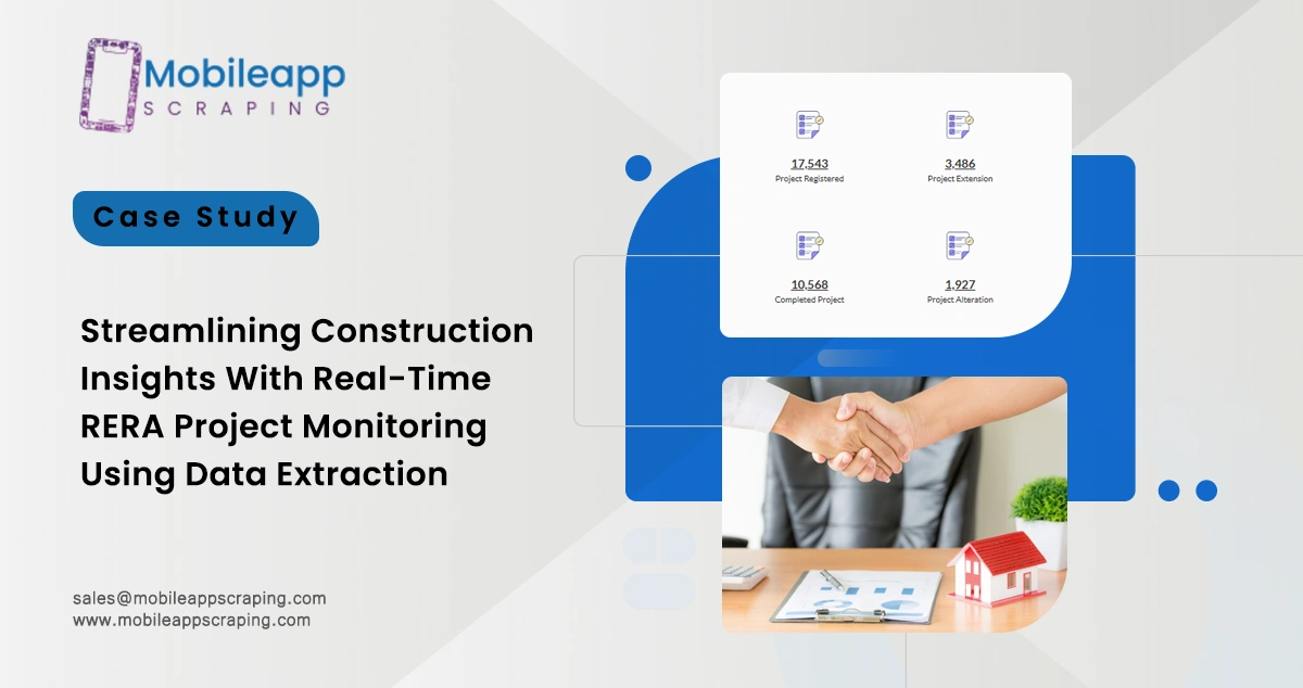 Real-Time RERA Project Monitoring Using Data Extraction